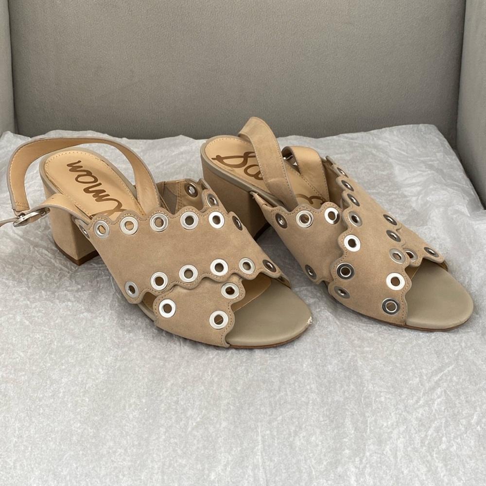 Sam Edelman•Seana Tan Block Heels•Size 7.5